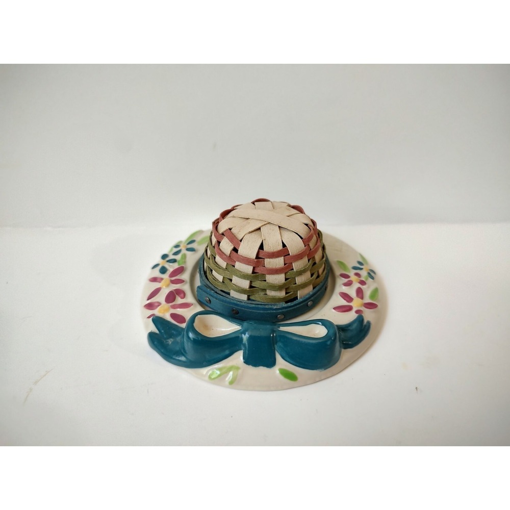 Longaberger Spring Bonnet hat basket miniature mini